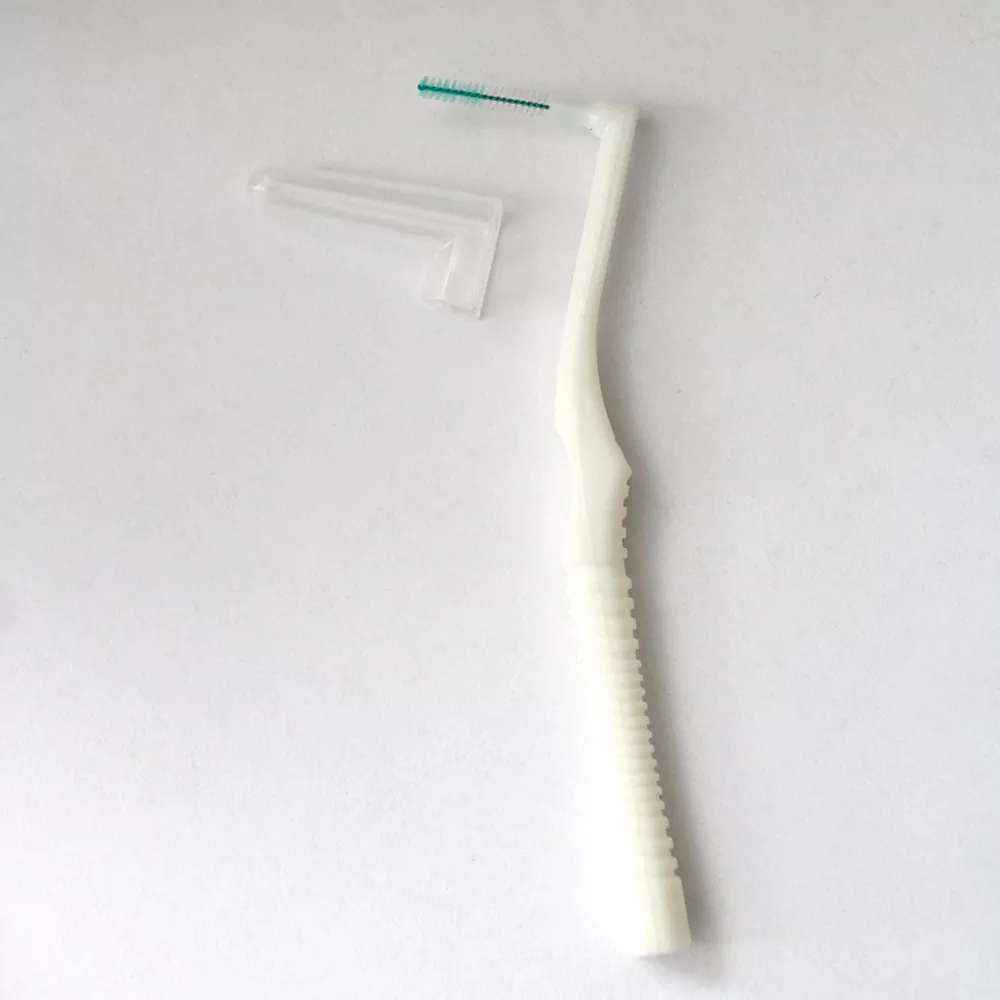 Interdentalbørste med nylonbørster